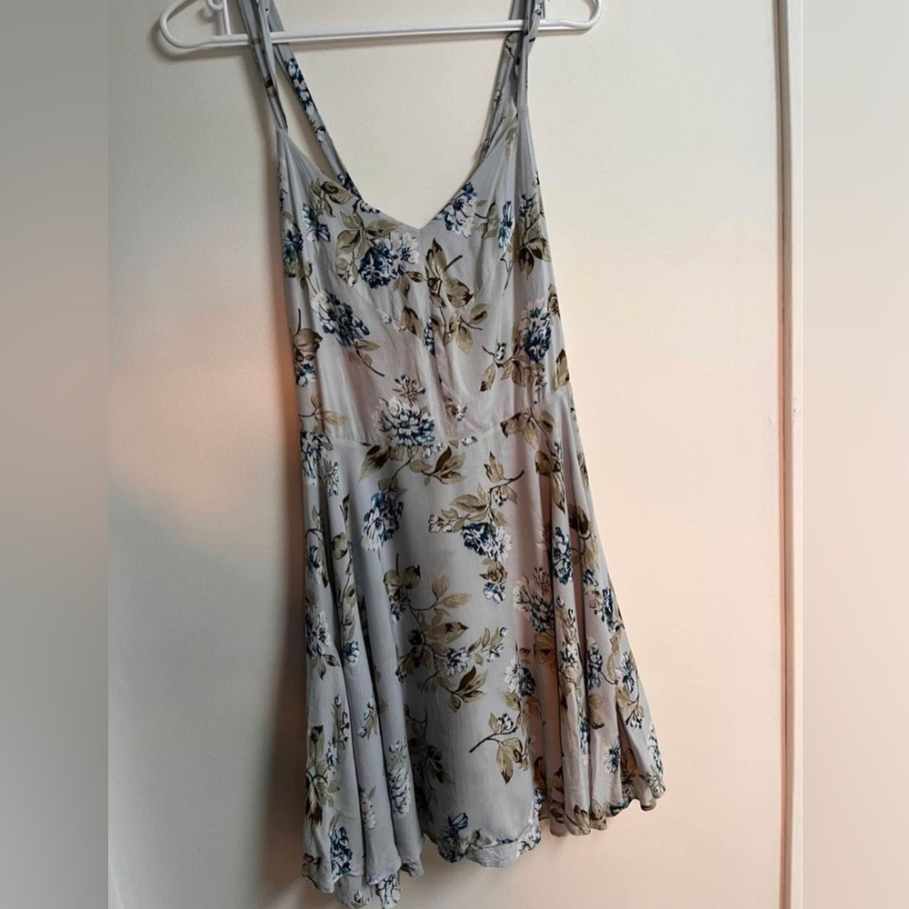 Blue Floral Dress